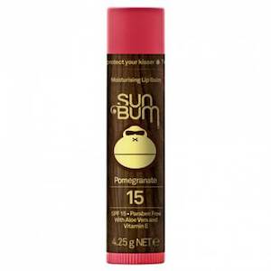 Lipbalms: Sun Bum Lip Balm Pomegranate SPF15 4.3 g