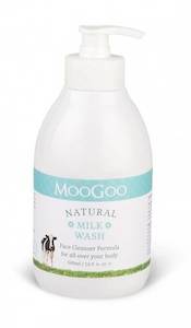 Cleansers: MooGoo Natural Milk Wash 500mls
