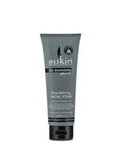 Recovery Creams: SUKIN OIL BALANCING PORE REFINING FACIAL SCRUB 125ML