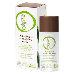 Recovery Creams: INNOXA ORGANIC HYDRATING & ANTI-AGEING SERUM 30ML