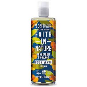 Body Wash: FAITH IN NATURE GRAPEFRUIT & ORANGE BODY WASH - 400ML