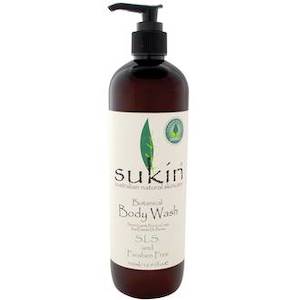 SUKIN BOTANICAL BODY WASH 500ML
