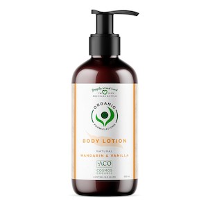 Body Lotions: Organic Formulations Mandarin & Vanilla Body lotion