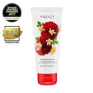 Hand Foot Care: YARDLEY DAHLIA NOURISHING HAND CREAM 100ML