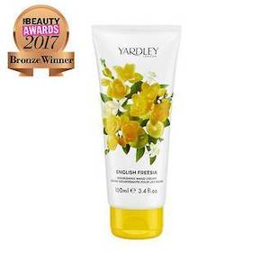 YARDLEY  FREESIA NOURISHING HAND CREAM 100ML