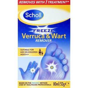Hand Foot Care: Scholl Freeze Verruca and Wart Remover