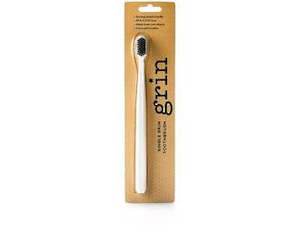 GRIN 100% BIODEGRADABLETOOTHBRUSH -IVORY