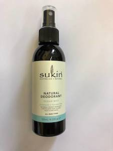 SUKIN NATURAL DEODORANT OCEAN MIST 125ML