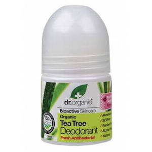 Deodorants: dr.organic TEA TREE DEODORANT 50ML