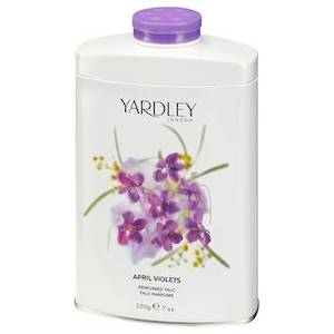 Deodorants: YARDLEY APRIL VIOLETS TALC 200G