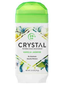 Deodorants: CRYSTAL INVISIBLE DEODORANT-FANILLA  JASMINE 70G