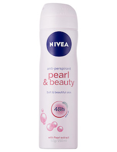 Deodorants: NIVEA PEARL & BEAUTY DEODORANT SPRAY