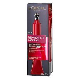 Eye Creams: L'OREAL PARIS REVITALIFT LASER EYE CREAM 15ML