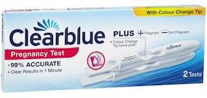 CLEARBLUE ONE STEP TEST KIT 2 TESTS