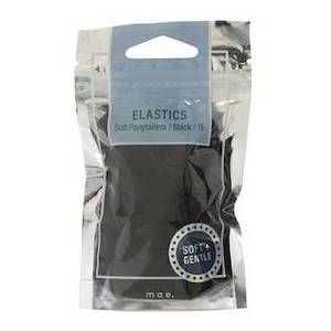 QVS PONYTAILERS SOFT BLACK 15 PACK