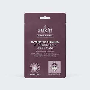 Facial Masks: SUKIN INTENSIVE FIRMING SHEET MASK 25ML