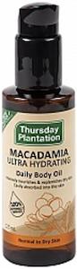 Body Oils: Thursday Plantation Macadamia Ultra Hydrating Body Oil