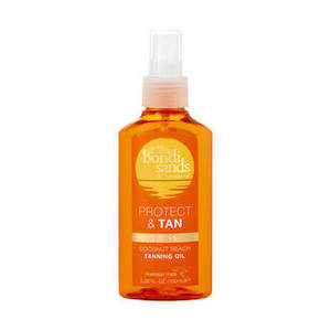 Self Tanning: BONDI SANDS PROTECT & TAN SPF 15 TANNING OIL 150ML