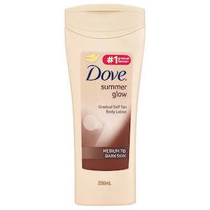 Dove Summer Glow Nourishing Lotion Medium to Dark Skin