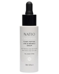 Natio Treatments Plant Peptide Line & Wrinkle Serum