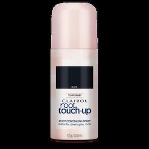 Brown: Clairol Instant Root  Spray 100 ml- Black