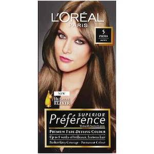 Brown: L'OREAL PARIS PREFERENCE PALMA 5 BROWN