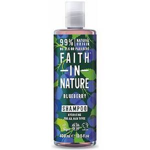 Shampoos: FAITH IN NATURE BLUEBERRY SHAMPOO - 400ML