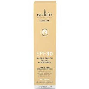 SUKIN SUNSCREEN UNTINTED LOTION 60ML