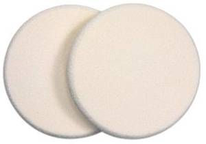 Makeup Sponges: QVS 2 ROUND FOUNDATION SPONGES
