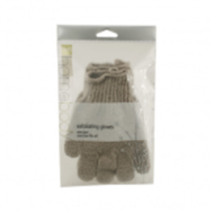 Exfoliators Scrubs: QVS HOMEBODY EXFOLIATING GLOVES - PEBBLE