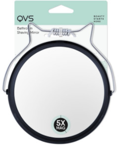 QVS BATHROOM SHAVING MIRROR 5X