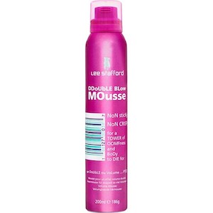 Hair Mousse: LEE STAFFORD DDOUBLE BLOW MOUSSE 200ML