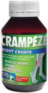 Remedies Reliefs: CRAMPEZE NIGHT CRAMPS CAPS 120