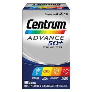 Centrum: CENTRUM ADVANCE 50+ 60 TABLETS