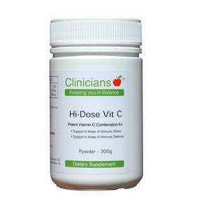 Clinicians: CLINICIANS HI-DOSE VIT C 300G