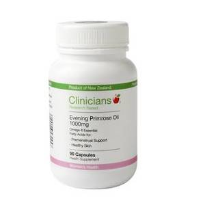 CLINICIANS EVENING PRIMROSE OIL 1000MG 90 CAPSULES