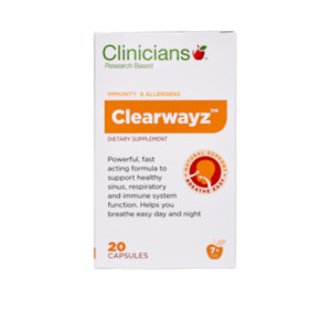CLINICIANS CLEARWAYZ 20 CAPSULES