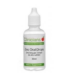 Clinicians: CLINICIANS ZINC ORAL DROPS 30ML