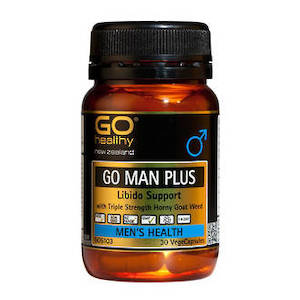 Go Healthy Nz: GO MAN PLUS 30 VegeCapsules
