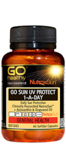 Go Healthy Nz: GO HEALTHY-GO SUN UV PROTECT 1-A-DAY-60 CAPS