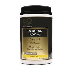 Go Healthy Nz: GO FISH OIL 1000MG 220 CAPSULES