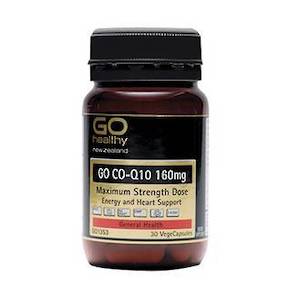 Go Healthy Nz: GO CO-Q10 160MG 30 CAPSULES