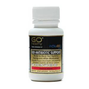 Go Healthy Nz: GO ANTIBIOTIC SUPPORT 14 CAPSULES