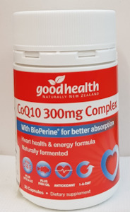 Good Health: GOOD HEALTH CoQ10 300mg Complex 30 Caps