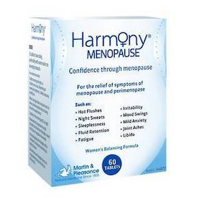 Harmony: HARMONY MENOPAUSE 60 TABLETS