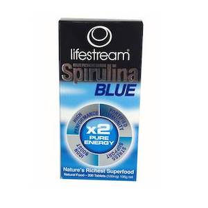 LIFESTREAM SPIRULINA BLUE 200 TABLETS