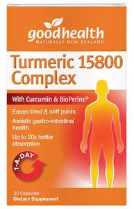 Good Health TURMERIC 15800 COMPLEX 30 CAPSULES