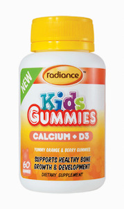 Natures Way: RADIANCE KIDS GUMMIES CALCIUM+D3 60 GUMMIES