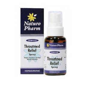 NATURO PHARM THROATMED RELIEF SPRAY 25ML