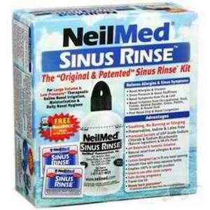 NEILMED SINUS RINSE KIT 240ML + 60 SACHETS